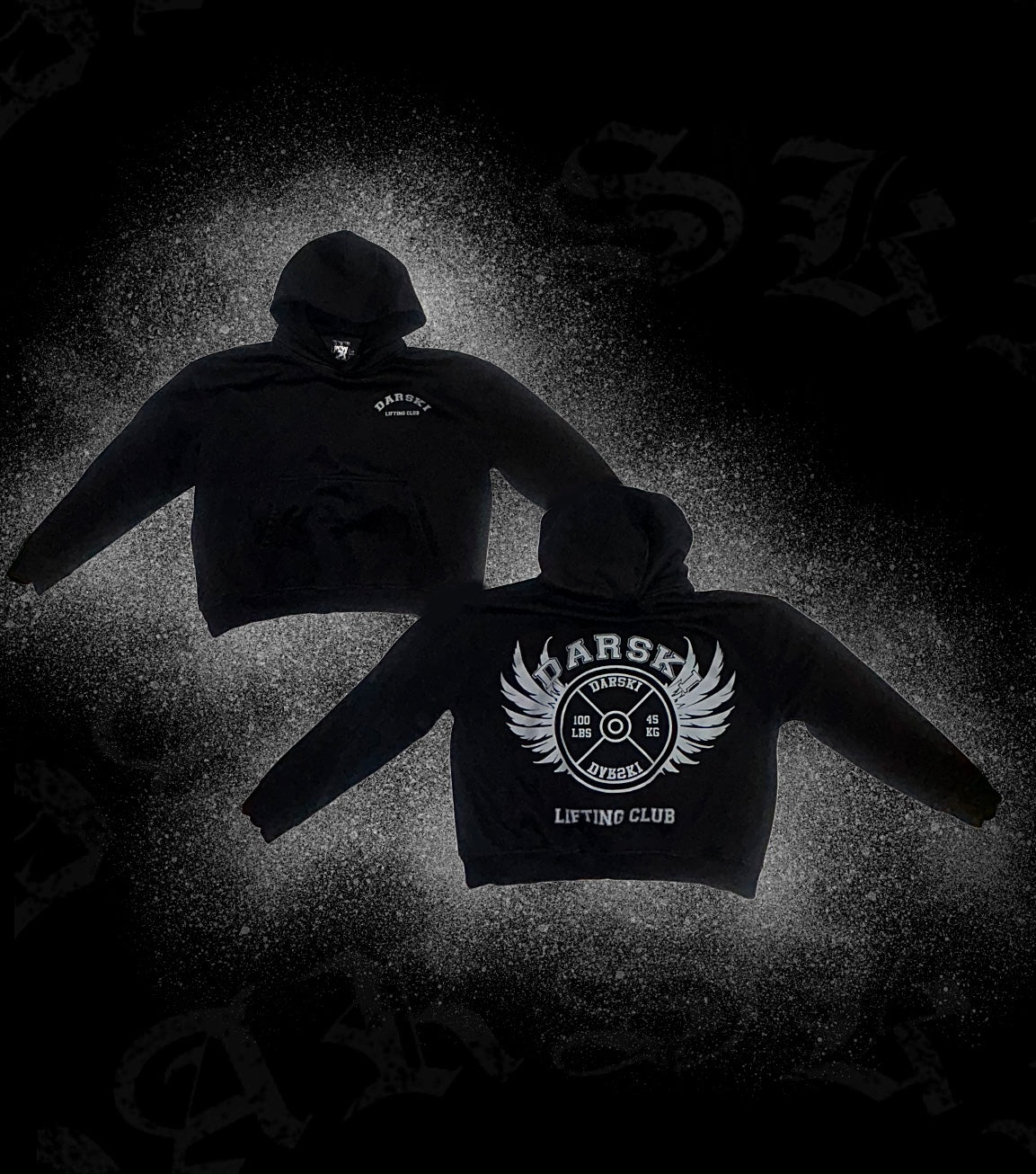 Darski "Lifting Club Hoodies" Pre-Order Black
